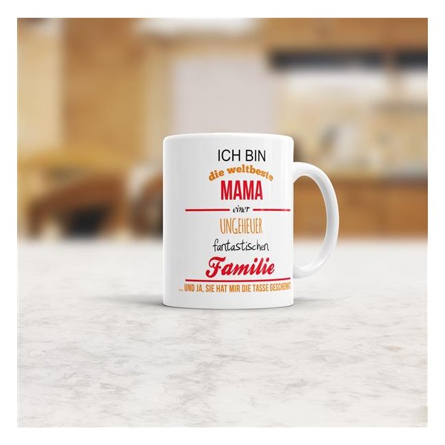 Tasse Weltbeste Mama