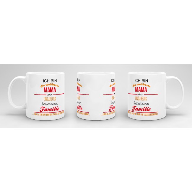 Tasse Weltbeste Mama