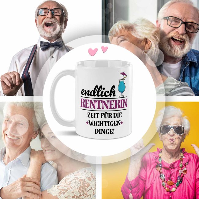 Tasse zum Ruhestand - Endlich Rentnerin