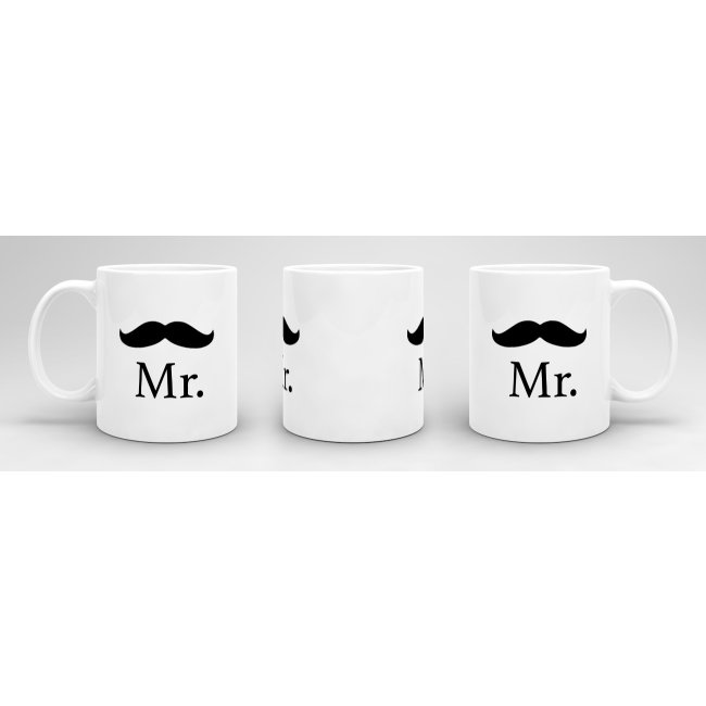 Tasse f&uuml;r Ihn Mr. mit Schnurrbart