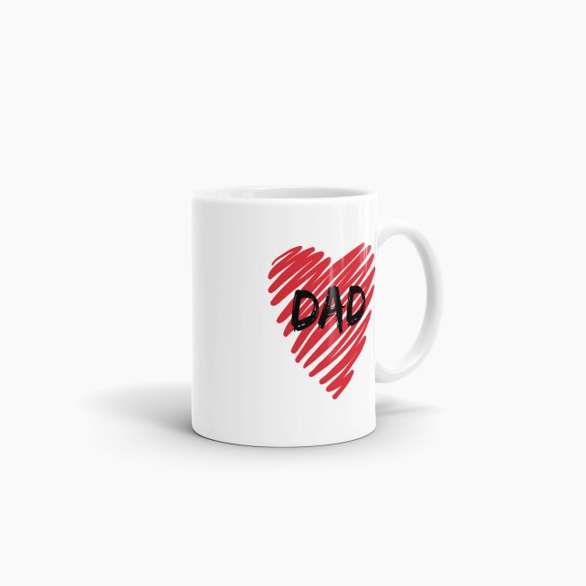 Tasse Dad Herz