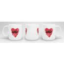 Tasse Dad Herz