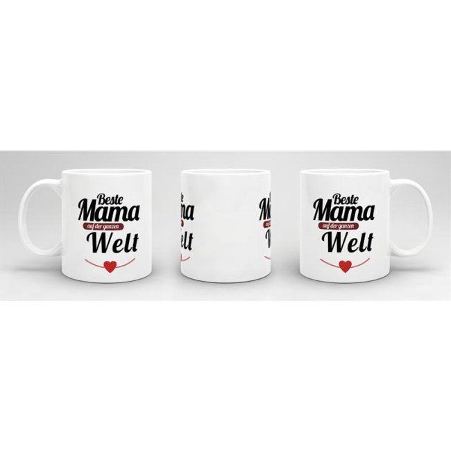 Tasse Beste Mama auf der ganzen Welt