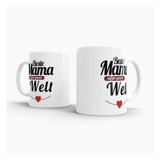 Tasse Beste Mama auf der ganzen Welt