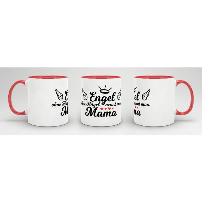 Tasse Engel ohne Fl&uuml;gel nennt man Mama