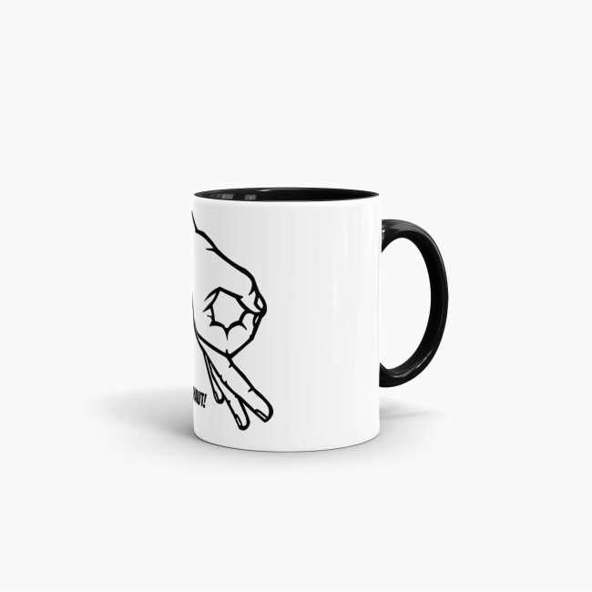 Tasse - LOL Reingeschaut - Schwarz