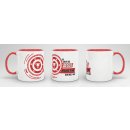 Berufe-Tasse - So sieht die beste Bauerin aus - Rot