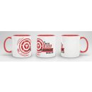 Berufe-Tasse - So sieht die beste Orthop&auml;din aus - Rot