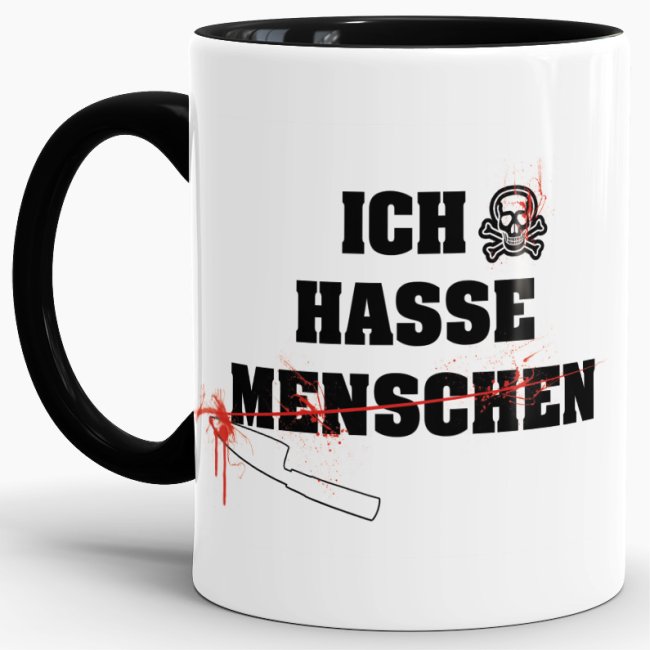 Tasse - Ich hasse Menschen