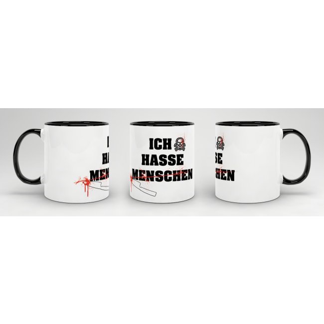 Tasse - Ich hasse Menschen