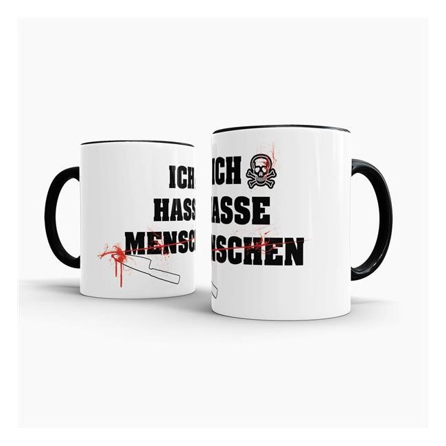 Tasse - Ich hasse Menschen