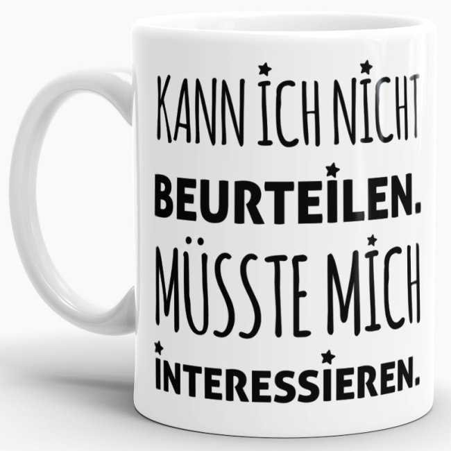 Tasse - Kann ich nicht Beurteilen