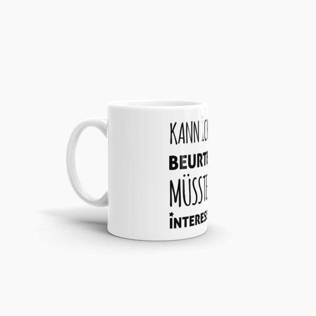 Tasse - Kann ich nicht Beurteilen