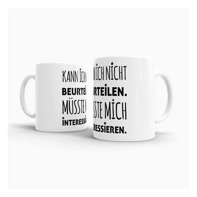 Tasse - Kann ich nicht Beurteilen