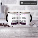 Tasse mit Spruch - Frau buchstabieren BOSS - Innen &amp;...