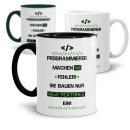 Tasse - Programmierer machen nie Fehler -Verschiedene...