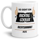 Berufe Tasse - So sieht ein richtig cooler Rechtsanwalt aus