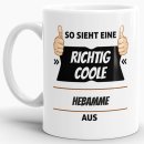 Berufe Tasse - So sieht eine richtig coole Hebamme...