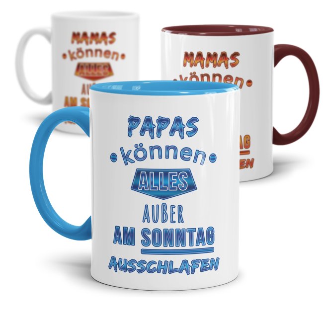 Tasse Mamas/ Papas k&ouml;nnen alles