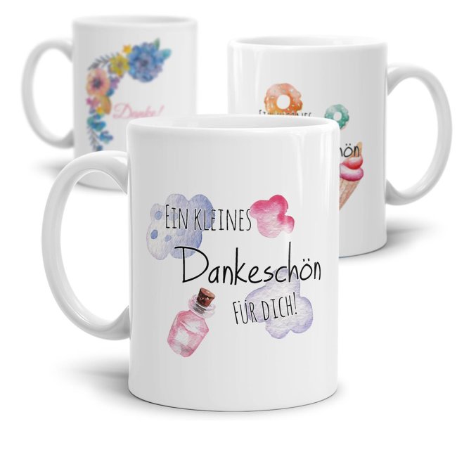 Dankesch&ouml;n-Tasse -verschiedene Motive-