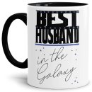 Tasse Best Husband in the Galaxy Schwarz
