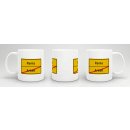 Tasse - Ortsschilder Arbeit -&gt; Rente