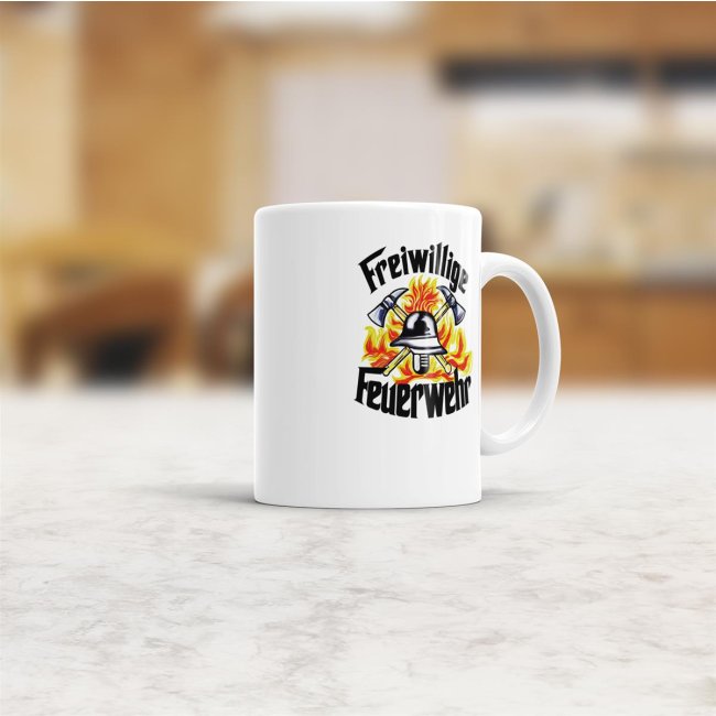 Feuerwehr Tasse -Verschiedene Spr&uuml;che-