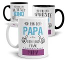 Tasse Familie Mama Papa Kinder -verschiedene Spr&uuml;che-