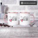 Tasse - Weltliebste Cousine - Innen &amp; Henkel Rosa