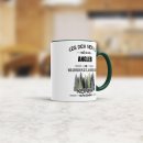 Tasse Leg dich niemals mit -Beruf- an