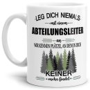 Berufe-Tasse - Leg dich niemals mit einem...