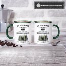 Berufe-Tasse - Leg dich niemals mit einem Boss an -...