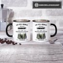 Berufe-Tasse - Leg dich niemals mit einem Landwirt an -...