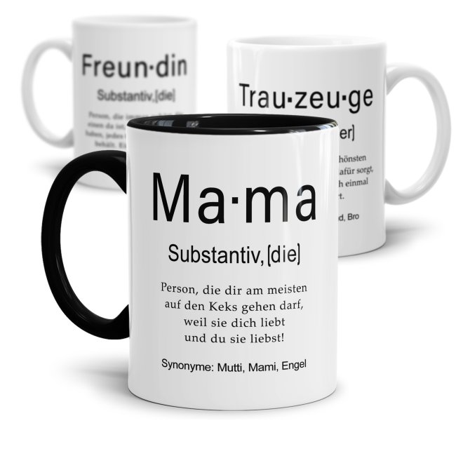 Tasse Dudenw&ouml;rter