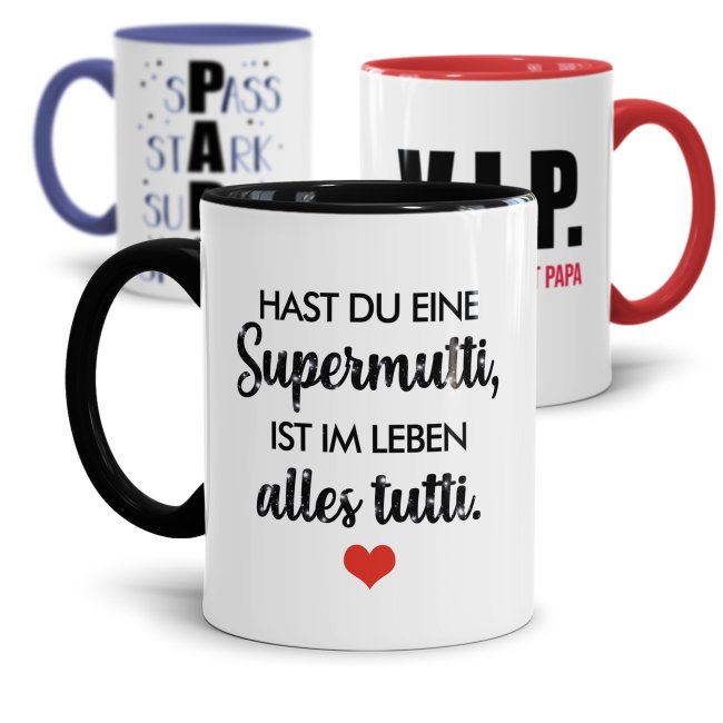 Tasse zum Muttertag oder Vatertag