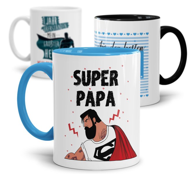 Superheldentasse zum  Vatertag