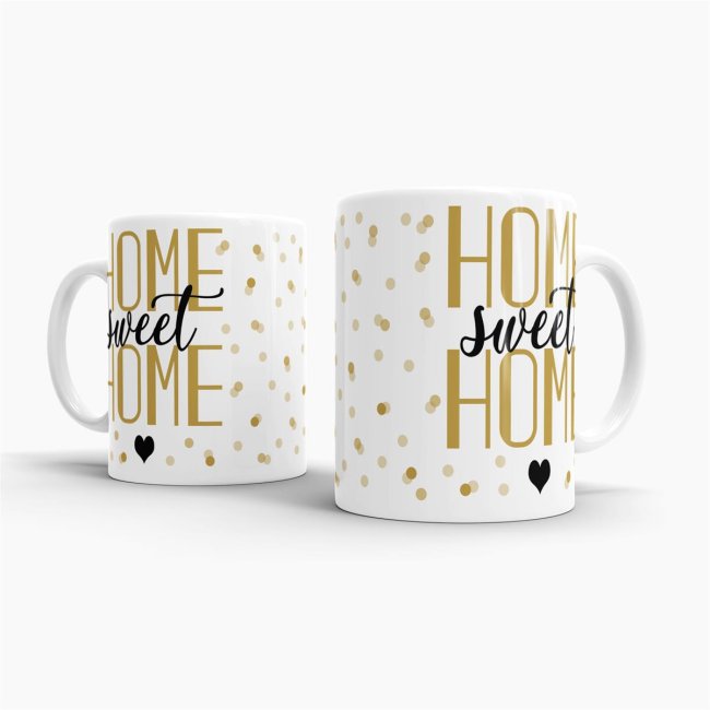 Tasse - Home sweet Home - Weiss