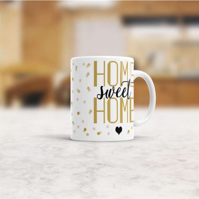 Tasse - Home sweet Home - Weiss