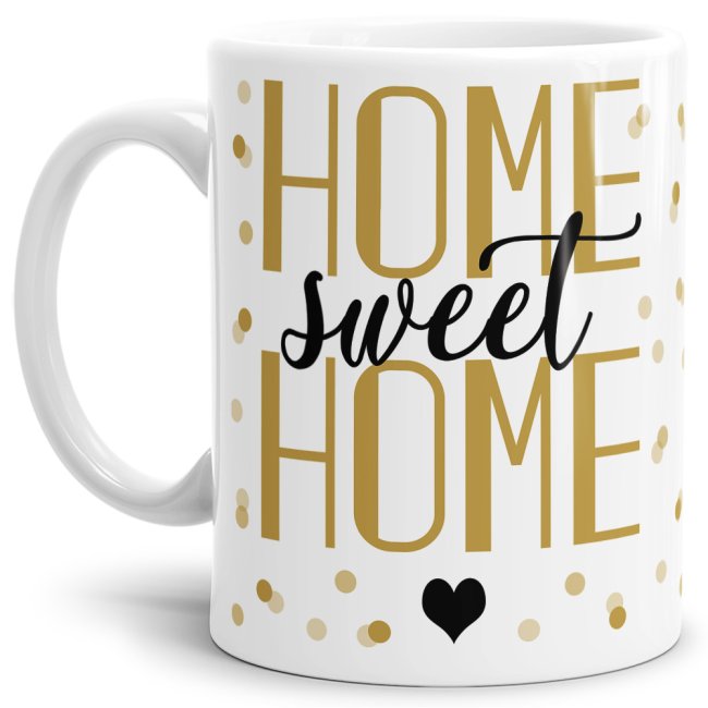 Tasse - Home sweet Home - Weiss