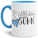 Tasse - Weltliebster Schwiegersohn - Innen &amp; Henkel...