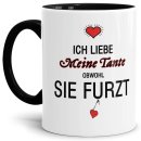 Tasse Liebeserkl&auml;rung &quot;Obwohl du furzt -...