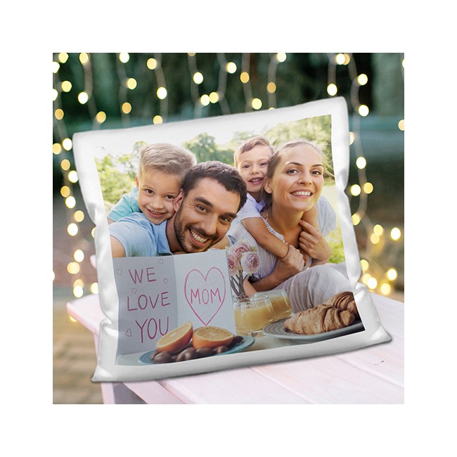 Fotokissen Weiss - Normal - ohne F&uuml;llung