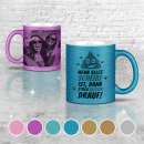 Tasse mit Glitzer-Effekt selbst gestalten