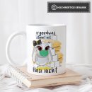 Anti-Hamster-Tasse B&ouml;ses Hasi mit Spruch  -...