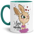 Tasse Hasenliebe - like nobunny else - Hasenm&auml;dchen...