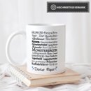 Lustige Tasse mit Spruch f&uuml;r Papa - Danke