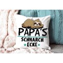 Kuschel-Kissen mit Spruch f&uuml;r Papa - Papas...