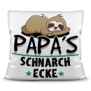 Kuschel-Kissen mit Spruch f&uuml;r Papa - Papas...