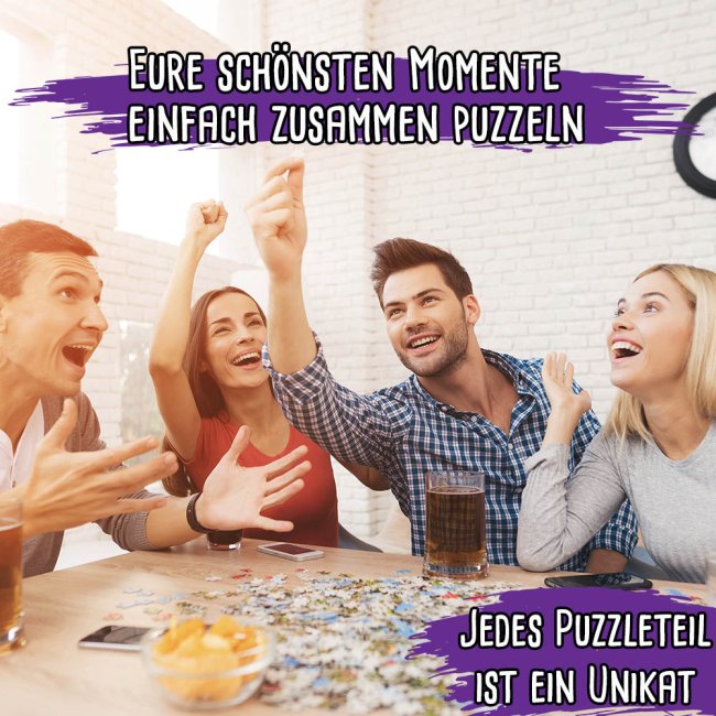 Lustige Puzzles selbst gestalten Print Royal