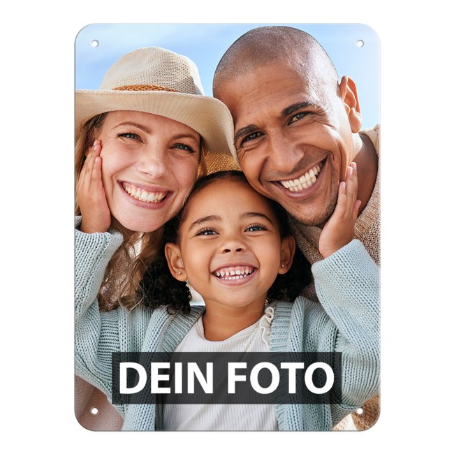 Blechschild  A5 Hochformat
